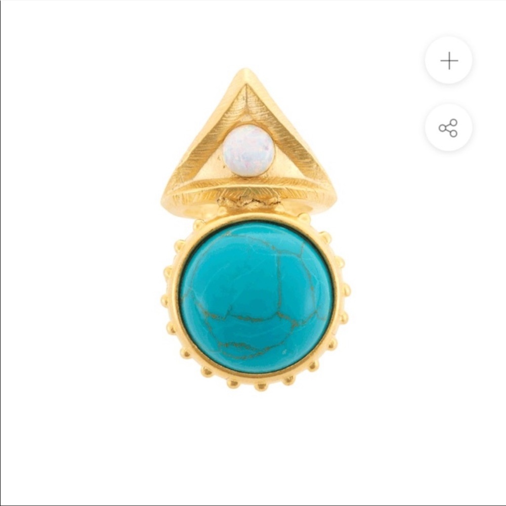Lionette Nadine turquoise ring